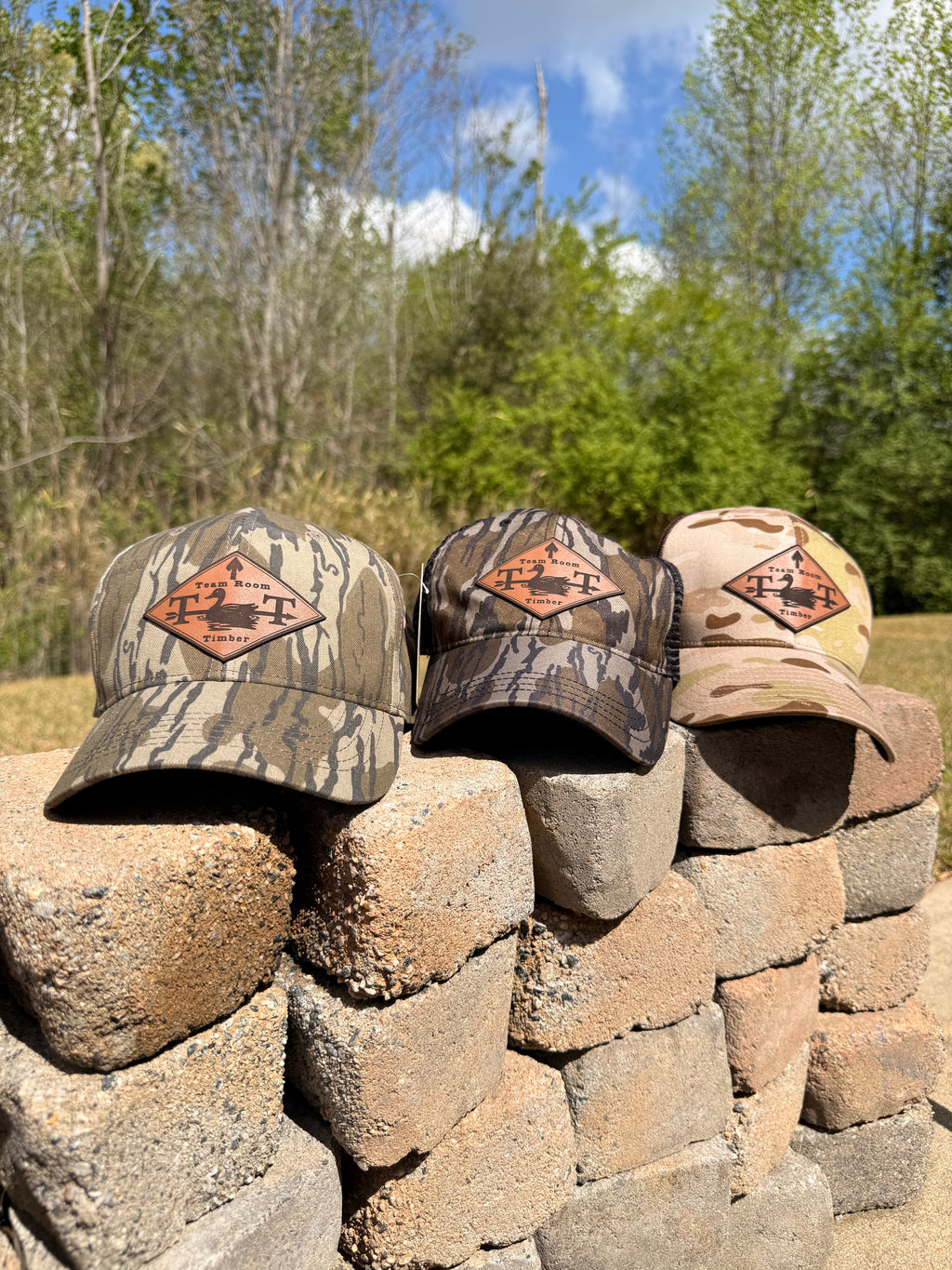 T2T Leather Patch Hats