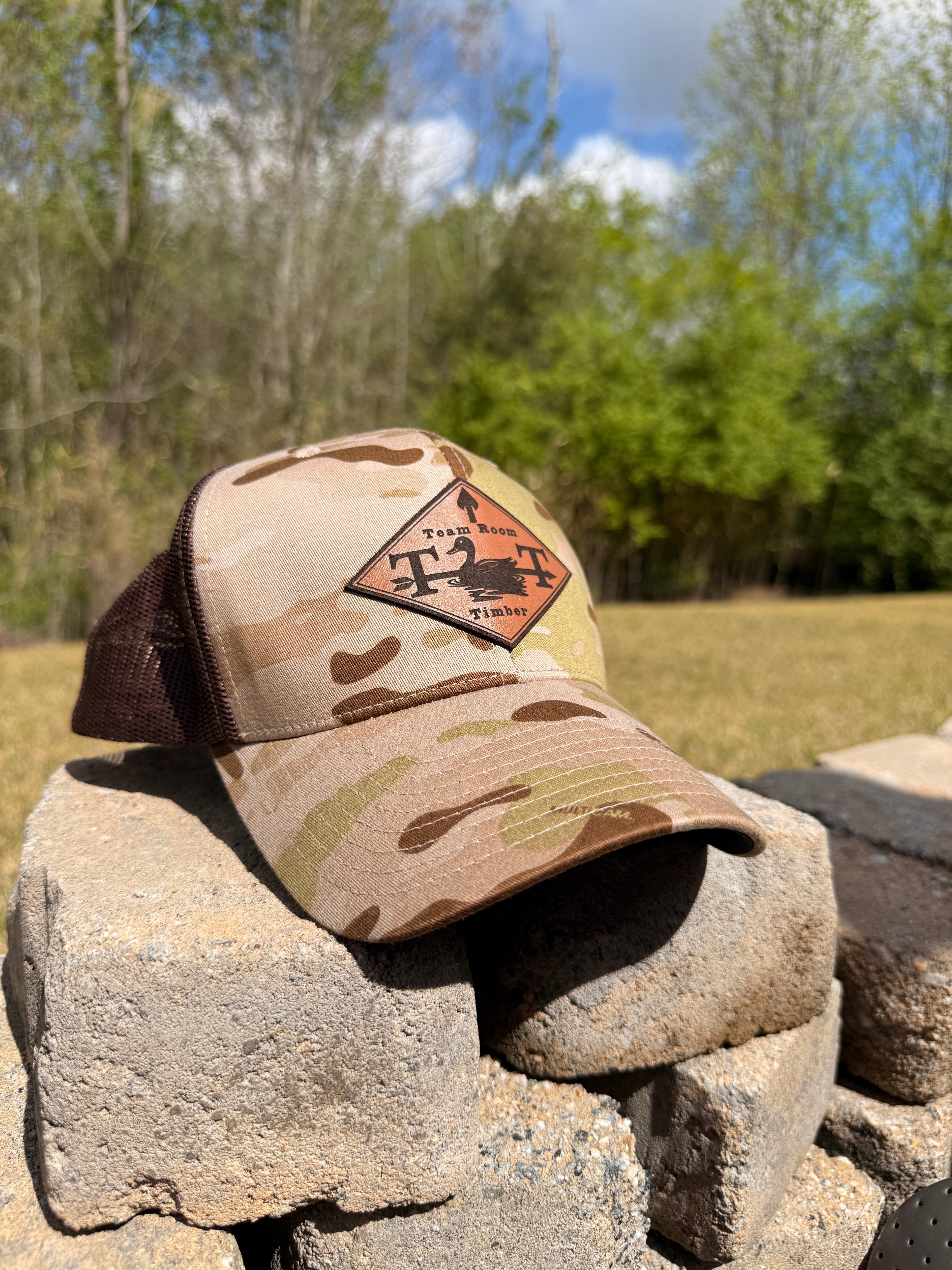 T2T Leather Patch Hats